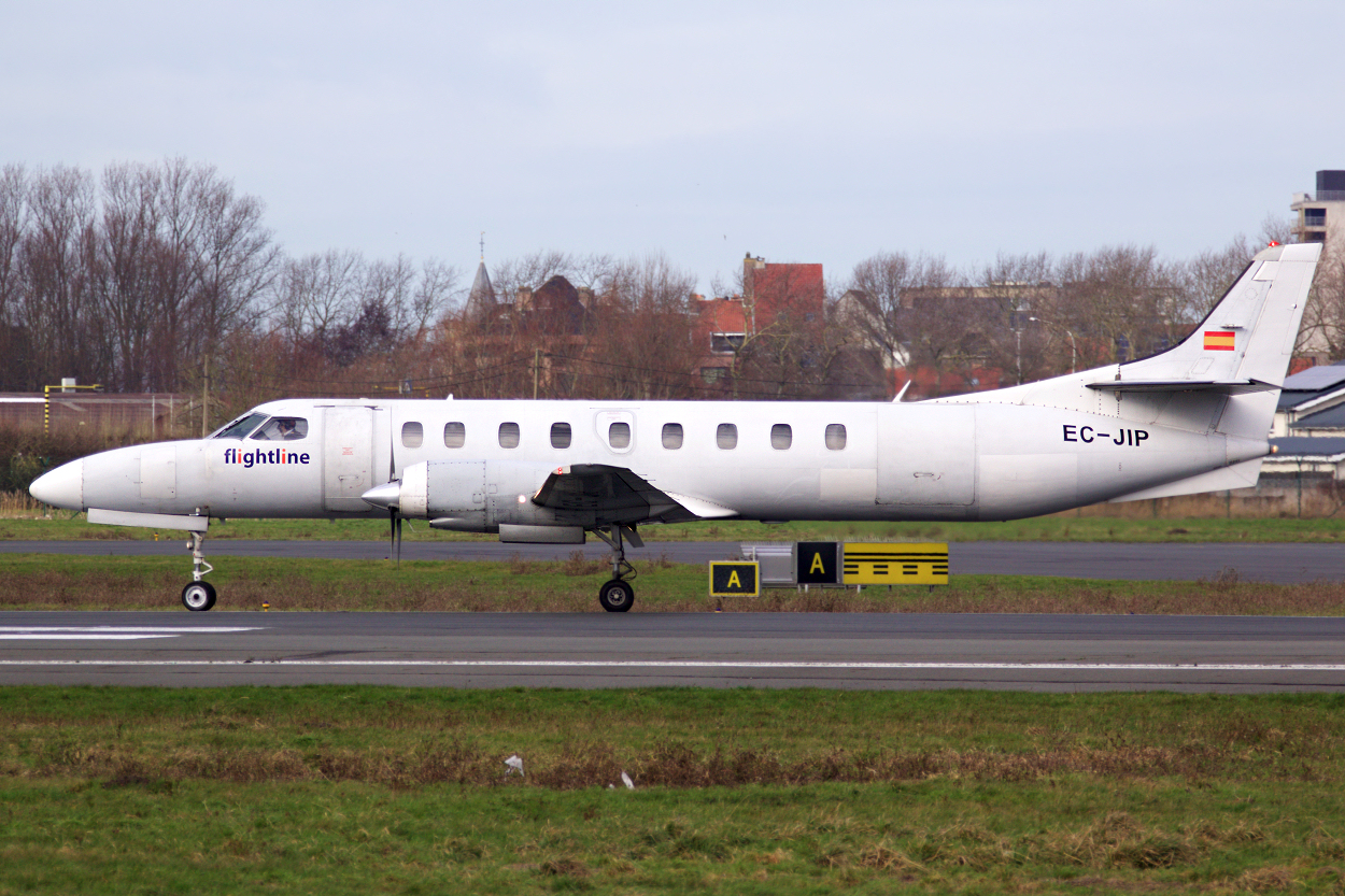 Metro III cargo aircraft charter on airport runway