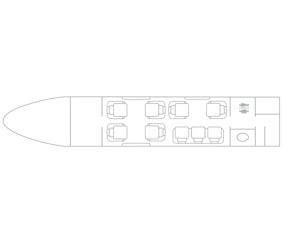 Cessna Citation Longitude interior specifications